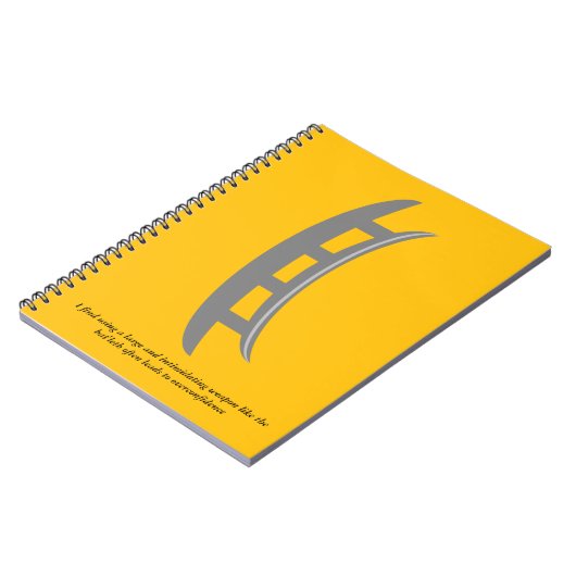 Bat'leth Spiral Notebook ノートブック (左側)