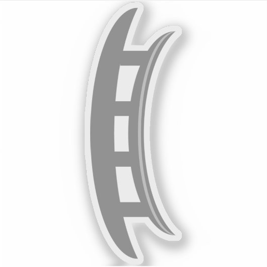 Bat'leth Sticker シール (正面)