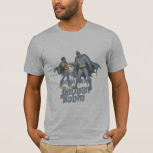 BatmanとRobinのグラフ動揺してィック Tシャツ