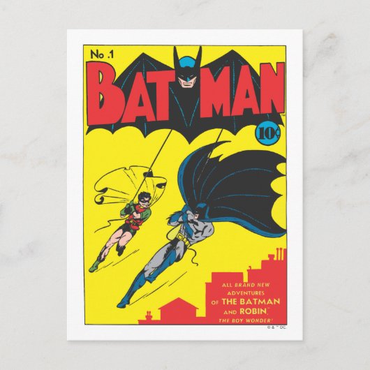 Batman #1 Comic ポストカード (正面)