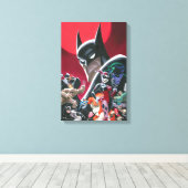 Batman Adventures Dangerous Dames & Demons キャンバスプリント (インサイチュ (ウッドフロア))