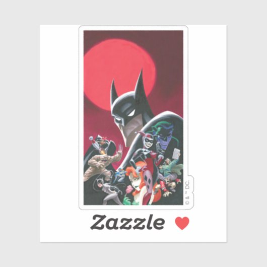 Batman Adventures Dangerous Dames & Demons シール (シート)