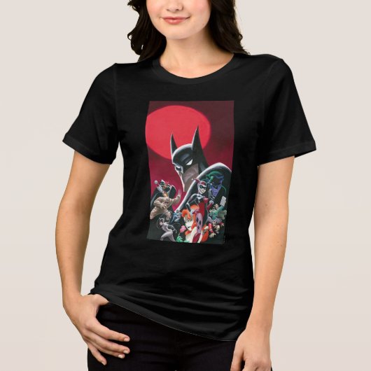 Batman Adventures Dangerous Dames & Demons トライブレンドTシャツ (正面)