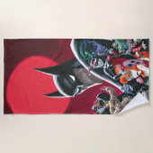 Batman Adventures Dangerous Dames & Demons ビーチタオル (正面)