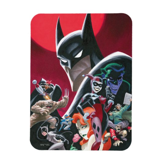 Batman Adventures Dangerous Dames & Demons マグネット (縦)