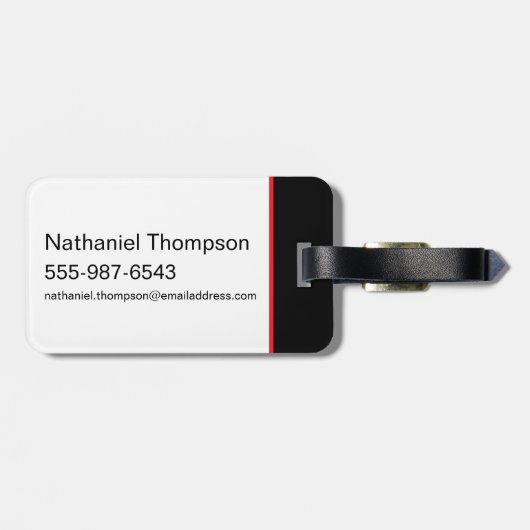 Batman Adventures Dangerous Dames & Demons ラゲッジタグ (裏面横)