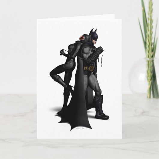 Batman Arkham City | Batman and Catwoman カード (正面)