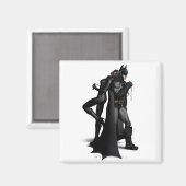 Batman Arkham City | Batman and Catwoman マグネット (正面/裏面)