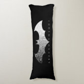 Batman Arkham Knightピクセルロゴ ボディピロー (正面縦)