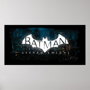 Batman Arkham Knight Gotham Logo ポスター