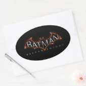 Batman Arkham Knight Logo 楕円形シール (封筒)