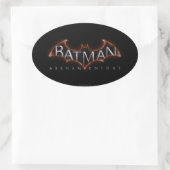 Batman Arkham Knight Logo 楕円形シール (バッグ)