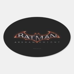 Batman Arkham Knight Logo 楕円形シール