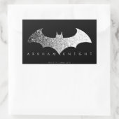 Batman Arkham Knight Pixel Logo 長方形シール (バッグ)