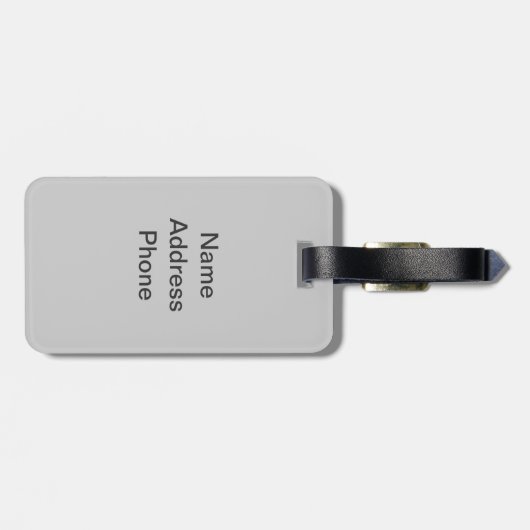 Batman - Arkham Unhinged #11カバー ラゲッジタグ (裏面横)