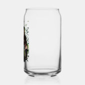 Batman Bane Bat Swarm Illustration ガラス缶 (左)