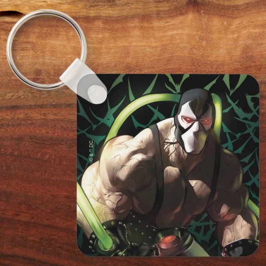 Batman Bane Bat Swarm Illustration キーホルダー (正面)