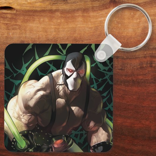 Batman Bane Bat Swarm Illustration キーホルダー (裏面)