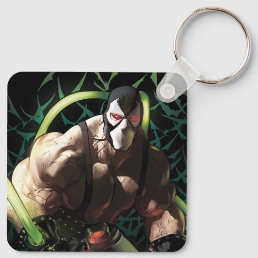 Batman Bane Bat Swarm Illustration キーホルダー (裏面)