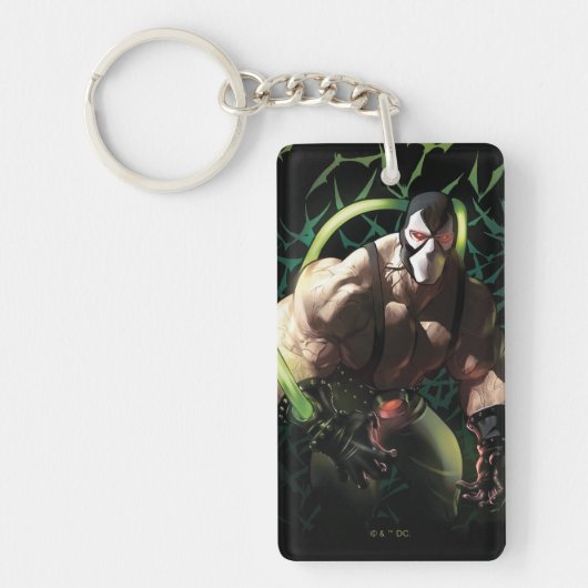 Batman Bane Bat Swarm Illustration キーホルダー (正面)