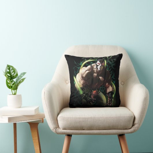 Batman Bane Bat Swarm Illustration クッション (椅子)