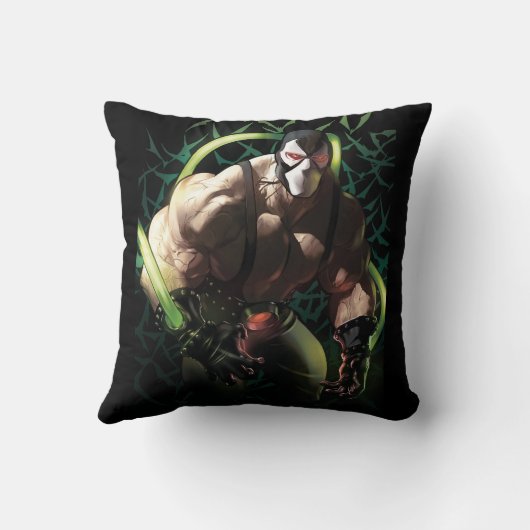 Batman Bane Bat Swarm Illustration クッション (裏面)