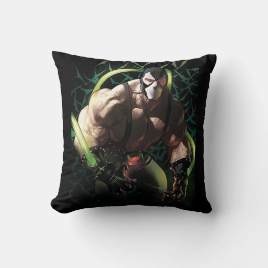 Batman Bane Bat Swarm Illustration クッション (正面)