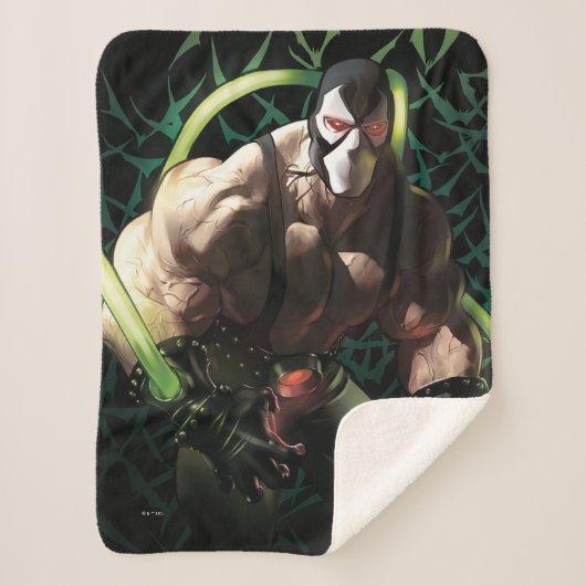 Batman Bane Bat Swarm Illustration シェルパブランケット (正面)