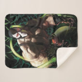 Batman Bane Bat Swarm Illustration シェルパブランケット (正面(横))