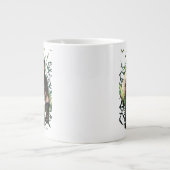 Batman Bane Bat Swarm Illustration ジャンボコーヒーマグカップ (正面)