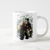 Batman Bane Bat Swarm Illustration ジャンボコーヒーマグカップ (右)