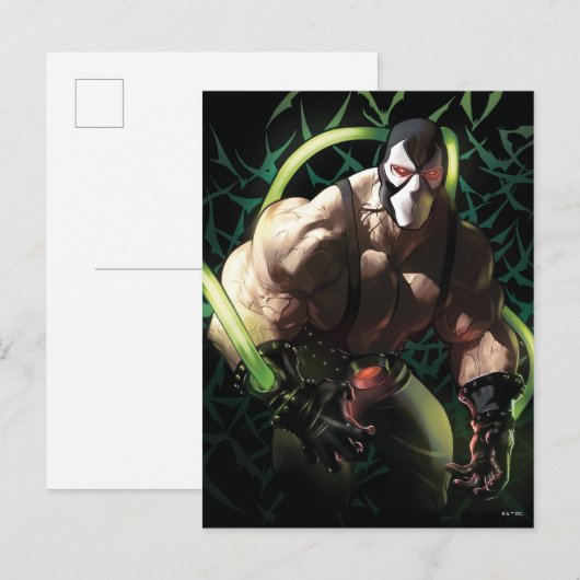 Batman Bane Bat Swarm Illustration ポストカード (正面/裏面)