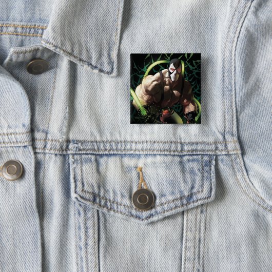 Batman Bane Bat Swarm Illustration 缶バッジ (インサイチュ)