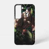 Batman Bane Bat Swarm Illustration Samsung Galaxyケース (裏面)