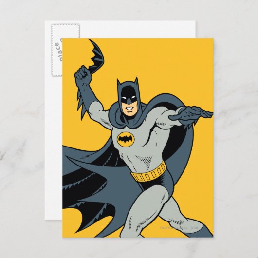 Batman Batarang ポストカード (正面/裏面)