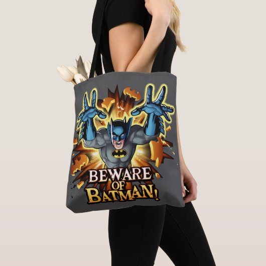 Batman | Beware of Batman トートバッグ (クローズアップ)