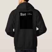 Batman black hoodie  パーカ (裏面)
