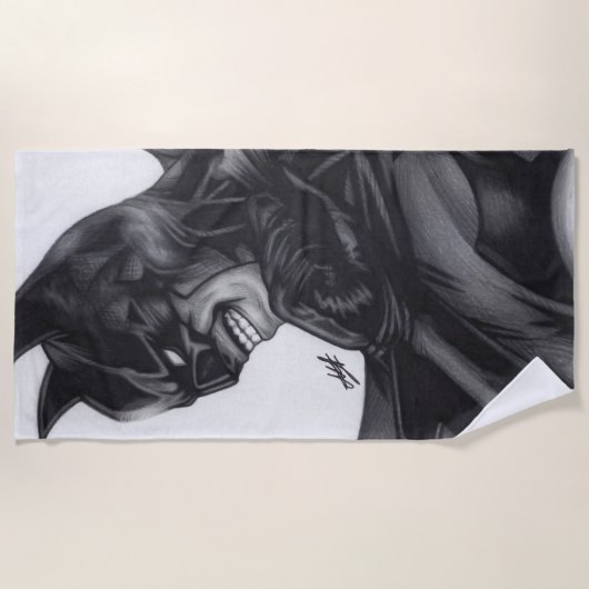 Batman ~ Bruce Wayne ビーチタオル (正面)