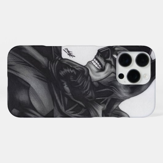 Batman ~ Bruce Wayne iPhoneケース (裏面横)