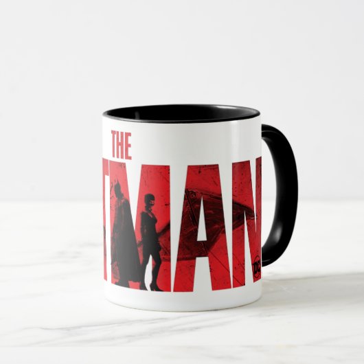 Batman & Catwomanロゴ マグカップ (正面右)