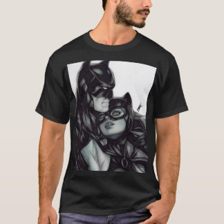 Batman & Catwoman ~ Bruce wayne & Selina Kyle Tシャツ