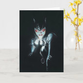 Batman Catwoman Faces of Evil Cover Illustration カード (黄色い花)