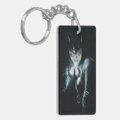 Batman Catwoman Faces of Evil Cover Illustration キーホルダー (正面左)