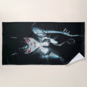 Batman Catwoman Faces of Evil Cover Illustration ビーチタオル (正面)