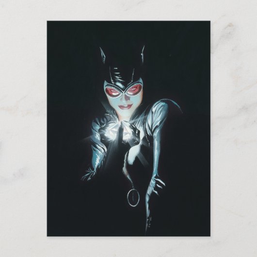 Batman Catwoman Faces of Evil Cover Illustration ポストカード (正面)
