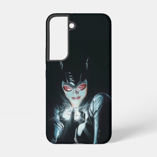 Batman Catwoman Faces of Evil Cover Illustration Samsung Galaxyケース (裏面)