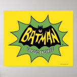 Batman Classic TV Series Logo ポスター<br><div class="desc">Batman TV Series (1966)</div>