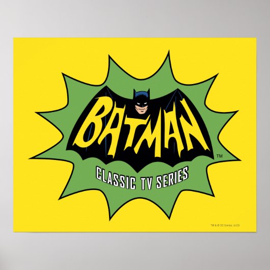 Batman Classic TV Series Logo ポスター (正面)