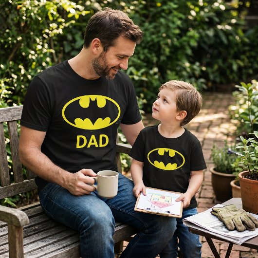 Batman Dad Matching トライブレンドＴシャツ