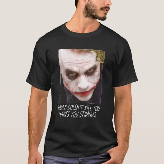Batman Dark Knight Joker Stranger  Tシャツ (正面)
